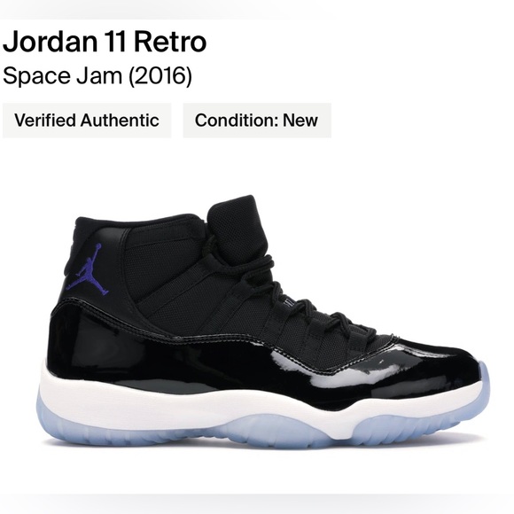 BNIB Authentic Jordan 11 Space Jam size 13 (2016) - Picture 2 of 11